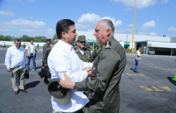 Secretario de la Defensa reconoce el apoyo del gobernador de Tamaulipas a las fuerzas armadas