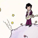 «El Principito» brindó un homenaje al cantante Prince