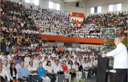 Inaugura rector ciclo escolar de la UAT en Tampico
