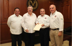 Impulsan Gobierno del Estado y Ayuntamiento de Tampico  remodelación  del interior del Palacio Municipal
