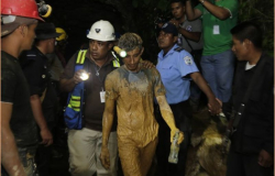 Rescatan a 20 mineros atrapados en una mina de Nicaragua