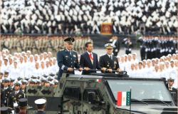Se estrena Gendarmería en el desfile de la capital