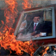 Ve Aguirre ‘abierta provocación’ con quema de Palacio de Gobierno