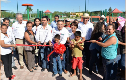 Inaugura Gobierno dos nuevos parques de barrio