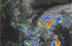 La depresión tropical nueve se forma al sur del Golfo de México