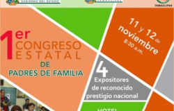 Celebrarán primer Congreso Estatal de Padres de Familia