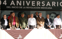 Pueblo y gobierno de Tamaulipas honran a héroes revolucionarios