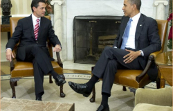 Hablan EPN y Obama sobre plan migratorio