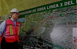 Reportan 52% de avance en túnel de la Línea 3 del Metro