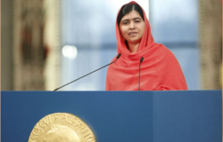 «Hay problemas en México», dice Malala tras la protesta de un mexicano
