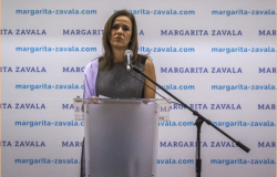 Tras perder candidatura, Margarita Zavala va por la presidencia del PAN