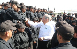 Parten 250 elementos tamaulipecos a continuar capacitación en el campo militar de Tlaxcala
