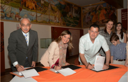 Firman convenio para operación de Museo “Adela Piña Galván” en El Mante