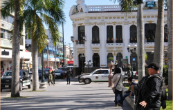 Presencia de Fuerza Tamaulipas en sitios de interés turísticos en la zona sur