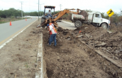Avanza modernización carretera en Tamaulipas