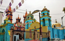 Unos desconocidos destruyen una capilla del siglo XVIII en México