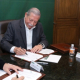 Encabeza Gobernador firma de convenio para blindaje electoral