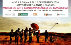 Realizarán taller cinematográfico en el Museo de Arte Contemporáneo de Tamaulipas