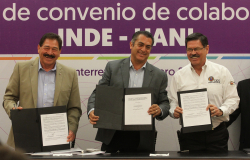 Firman Gobierno independiente y UANL convenio para reconstruir tejido social