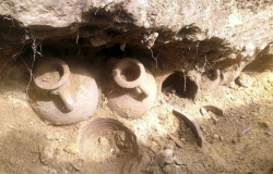 600 kilos de monedas romanas descubiertas en Tomares (Sevilla)