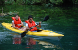 Disfrutan visitantes de ríos tamaulipecos