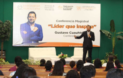 “Corresponde a universidades formar nuevos líderes”: Gustavo Cuauhtémoc