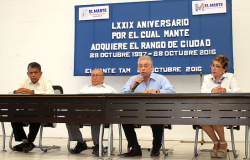 Celebra Ciudad Mante LVXXIX aniversario del Cambio de Villa a Ciudad