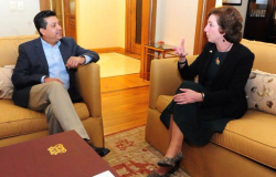 Se reúne Gobernador de Tamaulipas con Embajadora de Estados Unidos