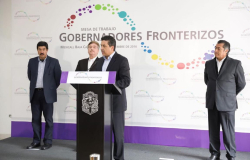 Gobernadores fronterizos formalizan acuerdos en favor de migrantes
