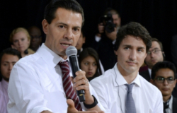 Peña Nieto y Justin Trudeau dialogan sobre comercio e inversiones