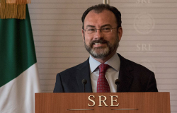 Secretario de Estado de EU vendrá a México, anuncia Videgaray