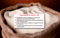 Detiene la SE exportaciones de azúcar a EU y evita conflicto
