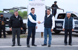 Gobernadores de Tamaulipas y Nuevo León ponen en marcha Policía Interestatal