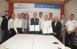 Firma Tamaulipas convenio con Club Rotario Internacional