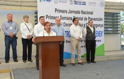 Inicia Primera Jornada Nacional y Estatal de Prevención y Control del Dengue, Zika y Chikungunya