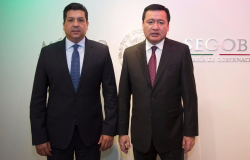 Sostiene Gobernador reunión con Osorio Chong