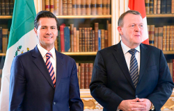 Primer ministro de Dinamarca inicia visita a México