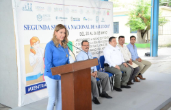 Inaugura Maki Ortiz Segunda Semana Nacional de Vacunación