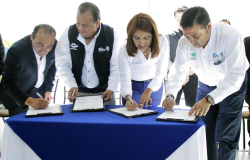 Firman Convenio de Colaboración ST y CONALEP Tamaulipas, para incorporar a alumnos al SNE