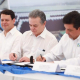 Inauguran Gobernador y Secretario de Energía inicio de construcción de primer gasoducto submarino en México