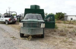 Seguridad Pública  aseguraron un vehículo con blindaje artesanal de los conocidos como “Monstruo”
