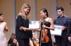 Exitosa presentación de la Orquesta Juvenil Sinfónica Tamaulipeca en el  Parque Cultural Reynosa