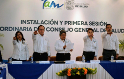 Instalan el Consejo General de Salud en Tamaulipas