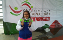Oro y plata para Tamaulipas en Paralimpiada 2017