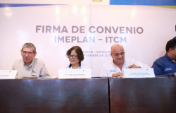 Firman Convenio de Colaboración IMEPLAN-Instituto Tecnológico de Cd. Madero