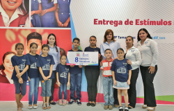 Entrega DIF Tamaulipas estímulos educativos a menores en riesgo de trabajo infantil