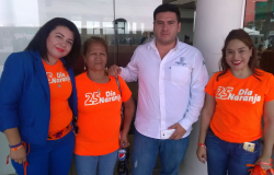 Celebra Municipio Día Naranja de la No Violencia contra Mujeres y Niñas