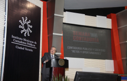 Inaugura Rector Semana de la Contaduría de la FCAV-UAT