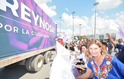Casi 90 toneladas de ayuda de ciudadanos reynosenses para Morelos y Oaxaca