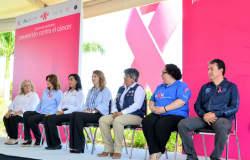 Arranca Mariana Gómez campaña contra el cáncer de mama